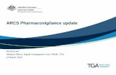 ARCS Pharmacovigilance update