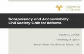 Transparency and Accountability: Civil society calls for reforms