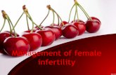 treatment of female infertility..... by dr .radhakrishnan