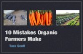 Top Ten Certification Mistakes Organic Producers Make