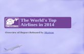 Top 10 airlines in 2014