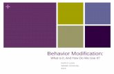 Behavior Mod Presentation (PH)