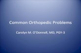 Common orthopedic problems