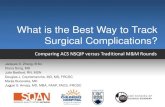 What Is the Best Way to Track Surgical Complications.