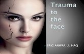 Facial trauma and oroantral fistula