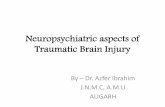 Neuropsychiatric aspects of traumatic brain injury