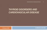Thyroid disorders and heart