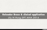 Unloader Brace & clinical application