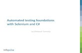 Automated testing basics for test engineers