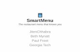 Smart menu Lecture 4 Channels