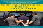 Your Constitutional Rights: What You Need to Know