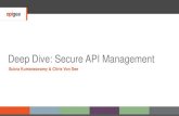 Deep-Dive: Secure API Management