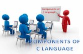 Components Of C Language