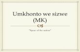 Umkhonto we sizwe (mk)