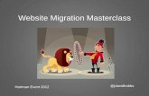 Website Migration Masterclass