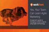 Agile Marketing: A Beginner's Guide
