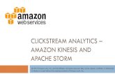 AWS Webcast - Amazon Kinesis and Apache Storm