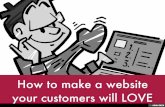 How to make a website your customers will LOVE