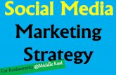 Social media marketing strategy for Restaurants in Middle East