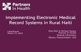Implementing Electronic Medical Record Systems in Rural Haiti