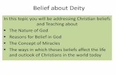 Belief about deity revision ppt