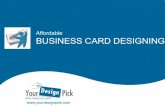 Creative business card designs – your designpick
