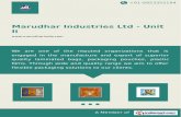 Marudhar industries-ltd-unit-ii
