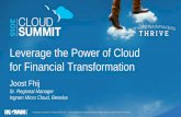 CSEU - Leverage the Power of Cloud for Financial Transformation