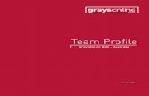 GraysOnline Team Profile Document
