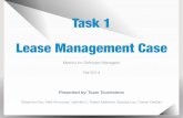 Software Metrics - Lease Management Case Study