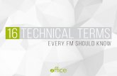 16 Technical Terms Every Facilities Manager Should Know