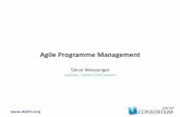 Agile programme management, Wednesday 21st January 2015