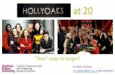 Hollyoaks at 20: 'Teen' soap no longer?