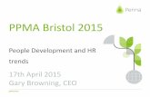 PPMA Annual Seminar 2015 - People Development and HR trends