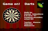 колесникова к.   6-а - мобу сош №3 г. оренбург - game on! darts.