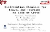 Distribution Channels for Travel and Tourism: The Case of Crete