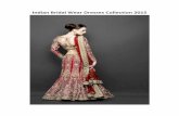 Indian Bridal Wear Dresses Collection 2015