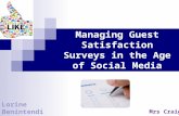 Managing Guest Satisfaction Surveys in the Age of Social Media
