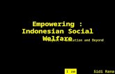 Indonesian social welfare   project education & beyond