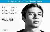 12 Things You Didn’t Know About Flume