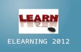 E learning 2012may