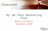 20 year marketing plan, Mitra Eftekhar