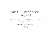 Unit 5 - Research Project - Noah Peskett