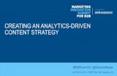 Creating an Analytics-Driven Content Strategy