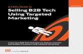 A CEOs Guide to Selling B2B Tech Using Targeted Marketing
