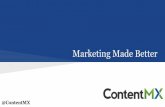Content Marketing with ContentMX