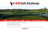 2014 MS Golf Challenge Sponsorship package