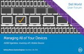 Managing All of Your Devices