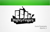 Guntis Smaukstelis (MightyFingers) @ TechHub Riga Meetup