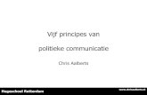 Vijf principes van politieke communicatie